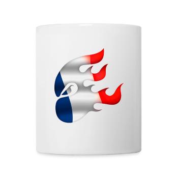 Drapeau de la France - France - Ninja - Mug blanc - blanc - Devant