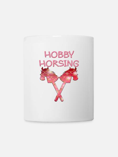 HOBBY HORSING PFERDE - Tasse - Weiß