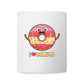 J’adore les beignets - Mug blanc - blanc - Devant