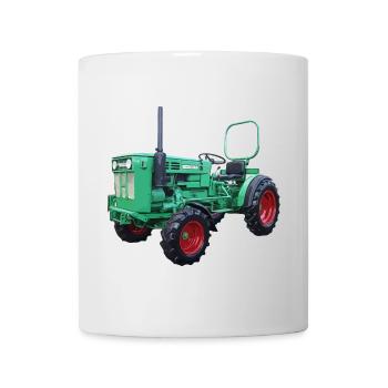 Kultiger A45 Traktor - Tasse - Weiß - Vorne