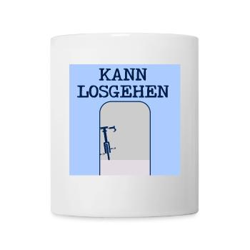 FAHRRAD TOR RADFAHREN - Tasse - Weiß - Vorne