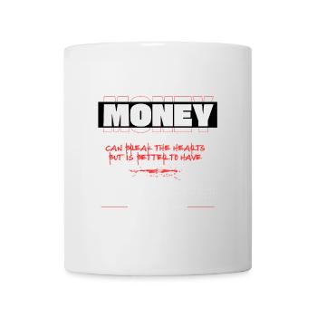Money Shirt – Better money than lovesickness - Mug - white - Front