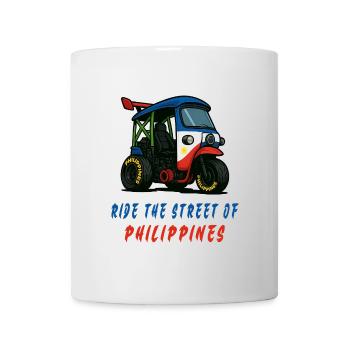 Philippines Tuk-Tuk Racing - Mug - white - Front
