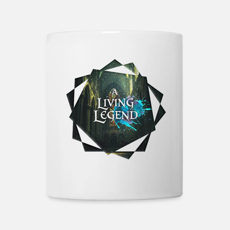 Eine lebende Legende - A Living Legend - Tasse - Weiß
