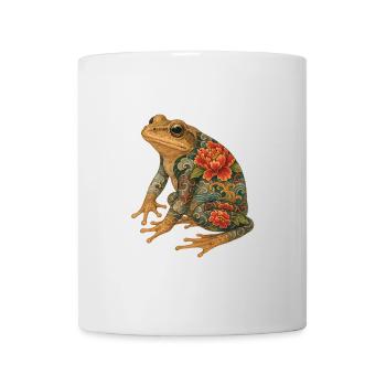 Yakuza Frog – Stille in Tinte - Tasse - Weiß - Vorne