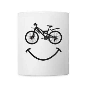 MTB Mountainbike - Tasse - Weiß - Vorne