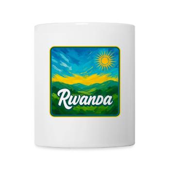 Ruanda – Die grüne Schönheit Afrikas - Tasse - Weiß - Vorne