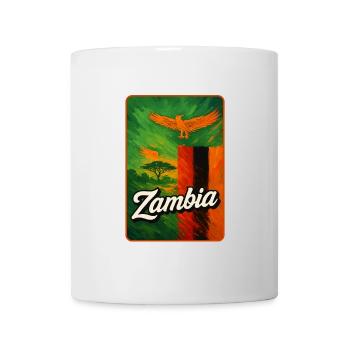 Sambia – Adler über Afrikas Weiten - Tasse - Weiß - Vorne