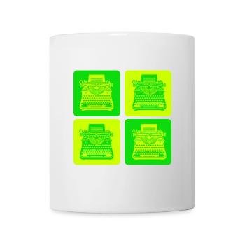 Typewriter Design - Mug - white - Front