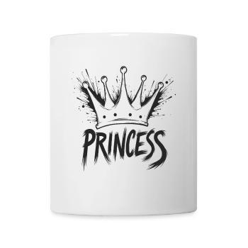 Prinzessin Krone Splash - Tasse - Weiß - Vorne