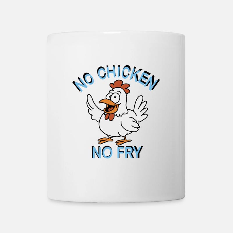 Poule humoristique - Mug blanc - blanc