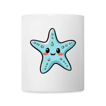 Étoile de mer - Mug blanc - blanc - Devant