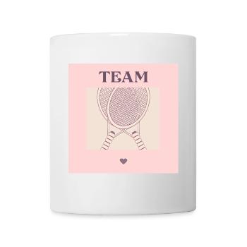 TEAM TENNIS HERZ - Tasse - Weiß - Vorne