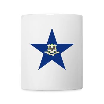 Connecticut Fan T-Shirt – Style & Coast - Mug blanc - blanc - Devant