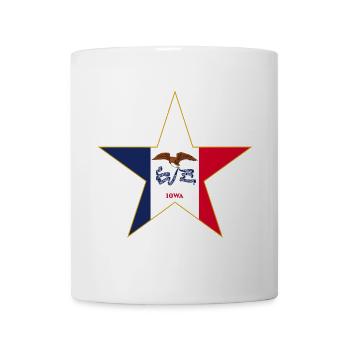 Iowa Fan T-Shirt – Your State! - Mug - white - Front