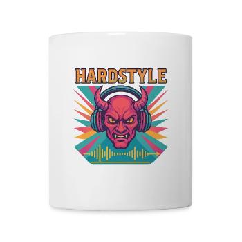Hardstyle Dämon Design - Tasse - Weiß - Vorne
