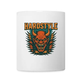 Hardstyle Dämonen Motiv - Tasse - Weiß - Vorne