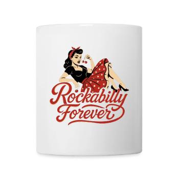 Rockabilly Forever Cherries Wife 50s Gift - Mug - white - Front