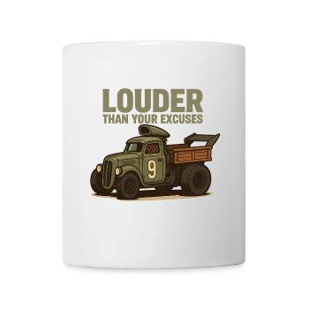 Plus fort que vos excuses - Mug blanc - blanc - Devant