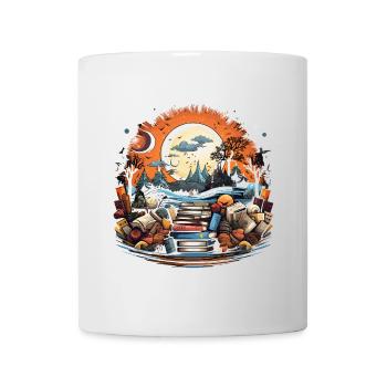 Collage de l’orfèvre - Mug blanc - blanc - Devant