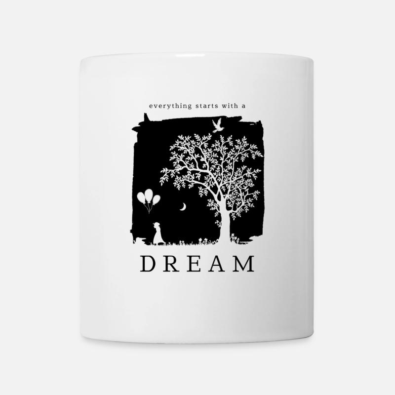 Croire. Accomplir. Répéter. - Mug blanc - blanc