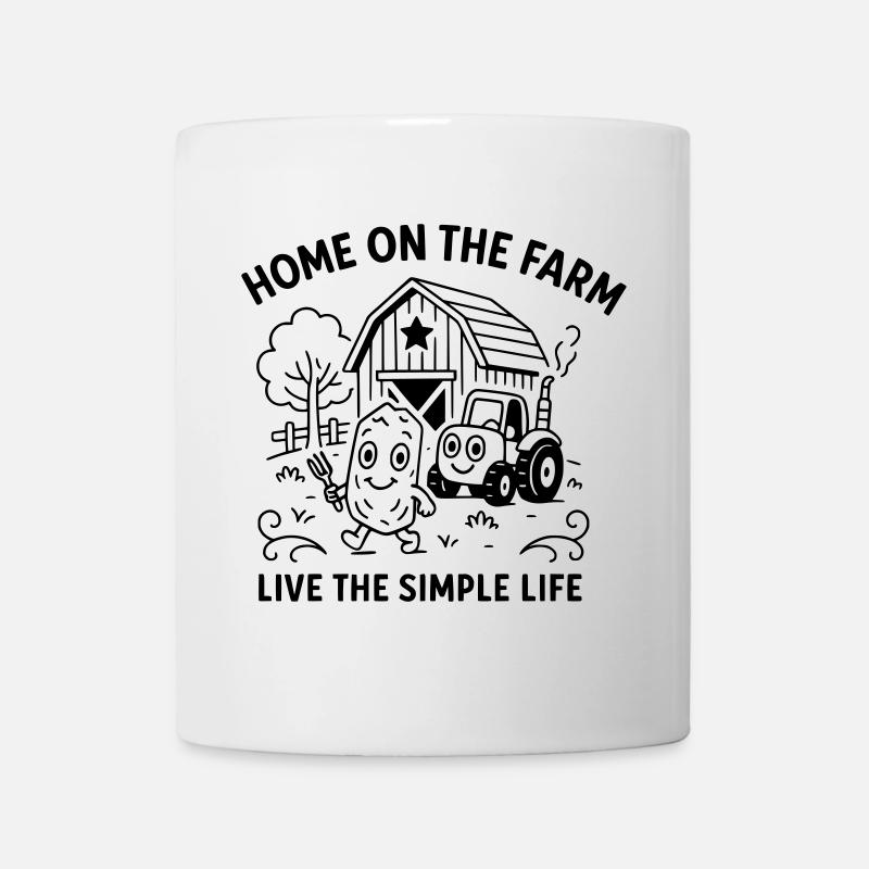 homefarm - Tasse - Weiß
