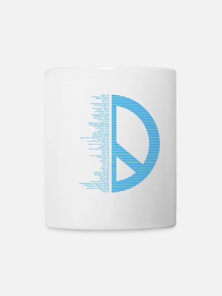 Pacifica - Paix - Mug blanc - blanc