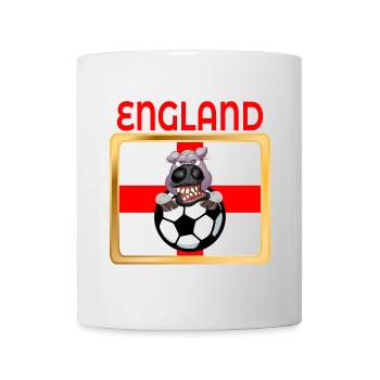 PFERD LIEBT FUSSBALL FUSSBALL - Tasse - Weiß - Vorne