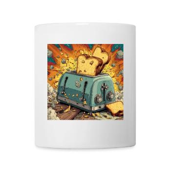Toast Assault - Tasse - Weiß - Vorne