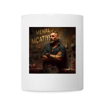 Ich schraub, also bin ich - Tasse - Weiß - Vorne