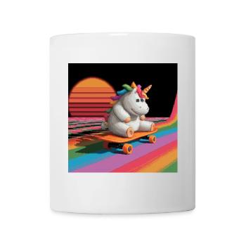 Skatercorn - Tasse - Weiß - Vorne