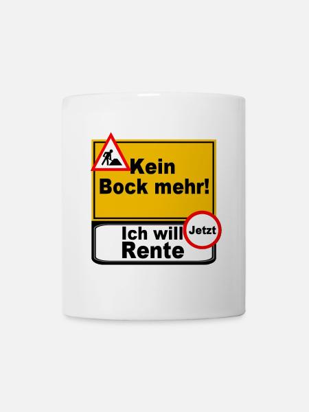 No more desire to retire now - Mug - white