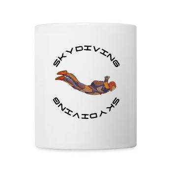 Skydiver - Tasse - Weiß - Vorne