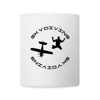 Skydiver - Tasse - Weiß - Vorne