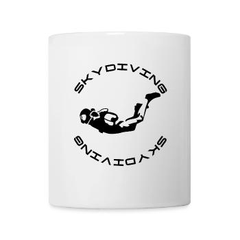 Parachutiste - Mug blanc - blanc - Devant