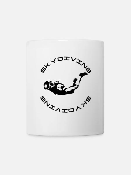 Skydiver - Tasse - Weiß