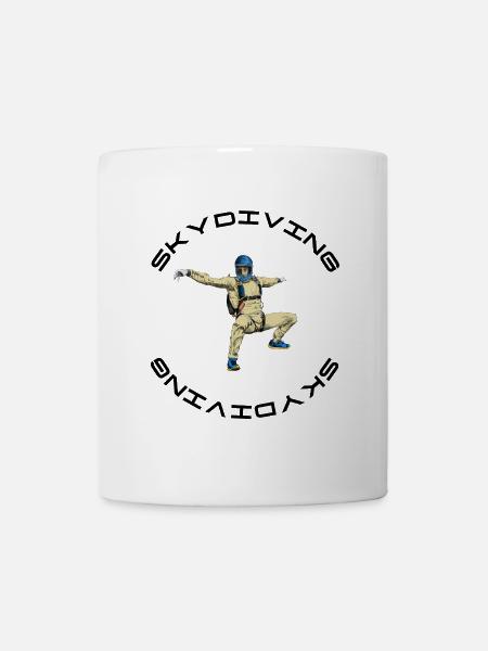 Skydiving - Tasse - Weiß
