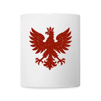 Polen Polska Adler Flagge Fahne episch Geschenk - Tasse - Weiß - Vorne