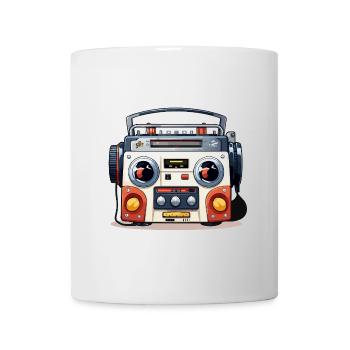 Capsule temporelle audio - Mug blanc - blanc - Devant