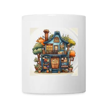 Miniatur-Erinnerungen - Tasse - Weiß - Vorne