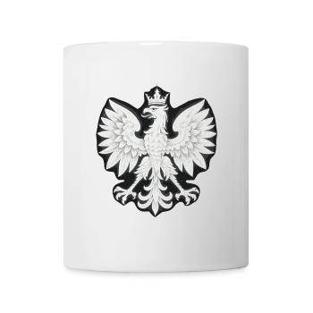 Polen Polska Adler weiß Flagge Fahne Geschenk - Tasse - Weiß - Vorne