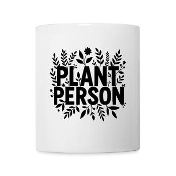 plant person - Tasse - Weiß - Vorne