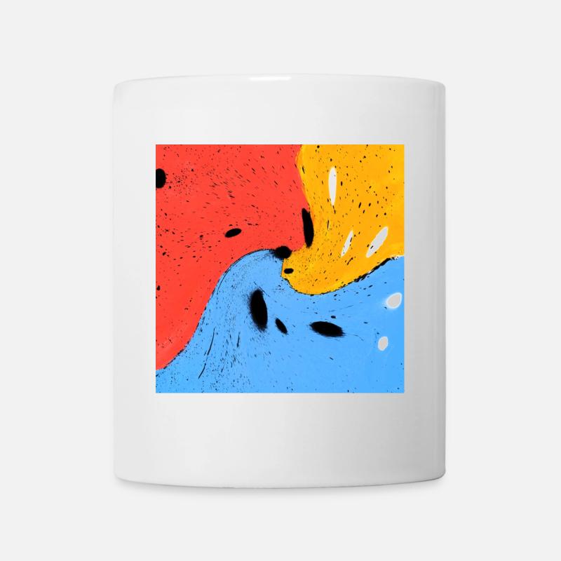 Des couleurs folles - Mug blanc - blanc