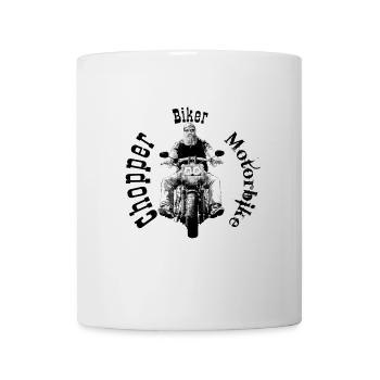 Biker - Mug - white - Front