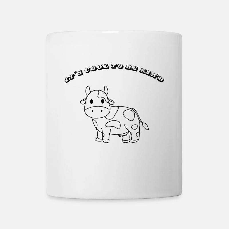 It’s Cool to Be Kind – Kuh & Kalb Design - Tasse - Weiß