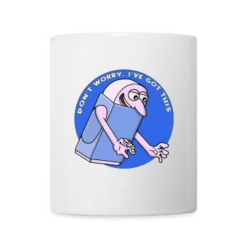 Ne vous inquiétez pas, j’ai ce qu’il vous faut - Mug blanc - blanc - Devant