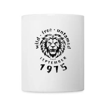 Sauvage, libre et indompté depuis 09/1975 - Mug blanc - blanc - Devant
