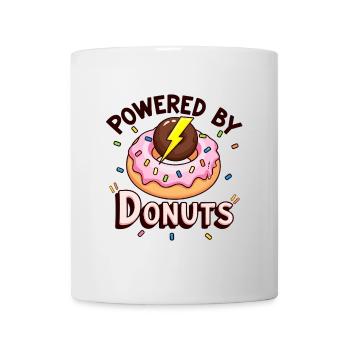 Powered By Donuts - Mug - white - Front