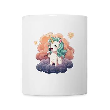 Himmlisches Ständchen Einhorn - Tasse - Weiß - Vorne