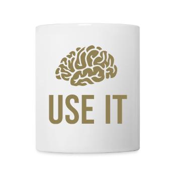Dictons amusants pour les smartasses et les high-flyers - Mug blanc - blanc - Devant